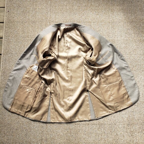 Peter Millar 42T Houndstooth Sport Coat Blazer - Picture 9 of 11